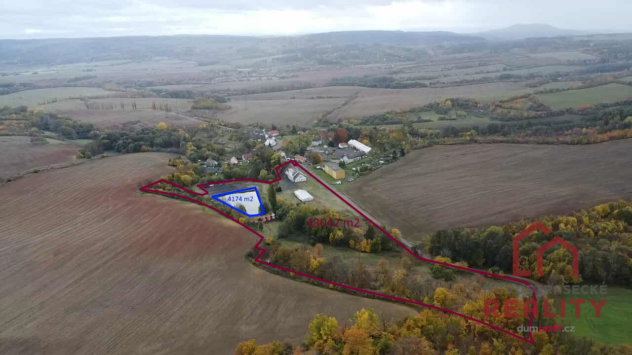 Prodej ubytovacího zařízení s pozemkem 43.069 m2 - Kostrčany, Valeč – fotografie 1